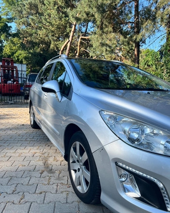 Peugeot 308 cena 17500 przebieg: 211000, rok produkcji 2012 z Warszawa małe 277